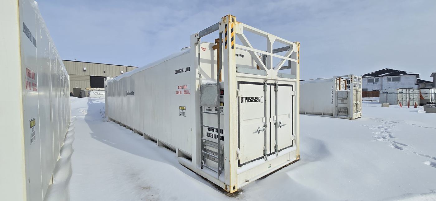 Diesel-only tank rated to 59,200 litres