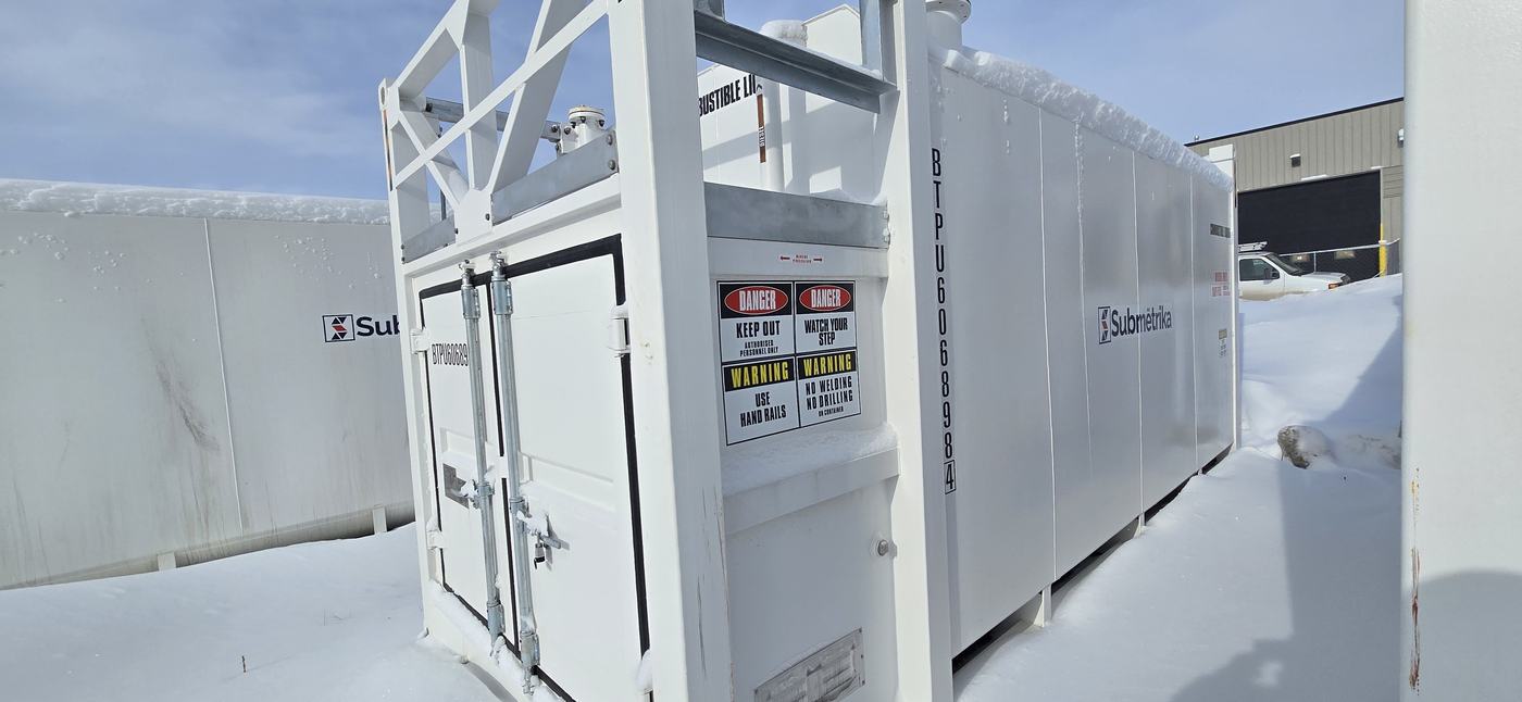 Bear-branded 65,550 litre combustible liquid tank